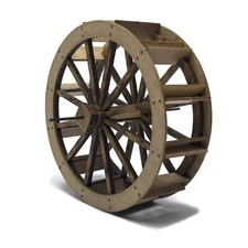 OVERSHOT WATERWHEEL FOR OO SCALE 1:76 MODEL RAILWAY - LX495-OO