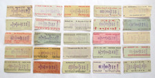 25 X Setright Speed Bus Tickets All Different Companies Used #1