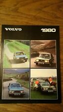 VOLVO 340 Series 244 264 Saloon 262 262C Coupe 245 265 Estate UK Brochure 1980