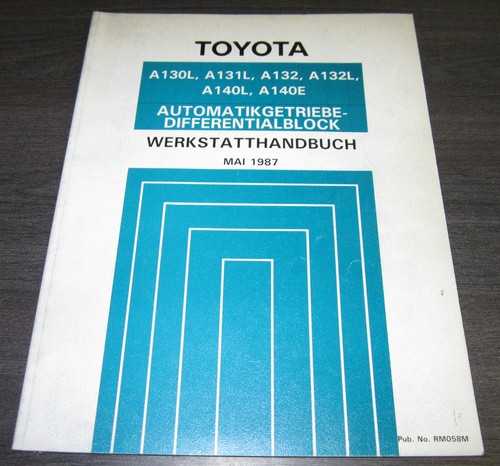 Werkstatthandbuch toyota - werkstatthandbuch,