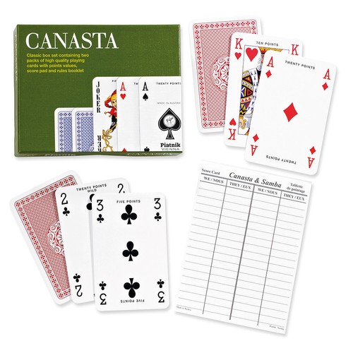 Piatnik canasta card game - piatnik,