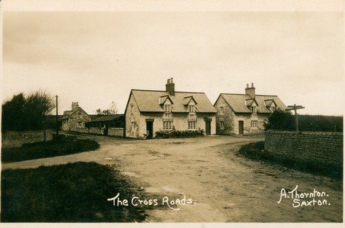 Saxton cross roads tadcaster - cross,