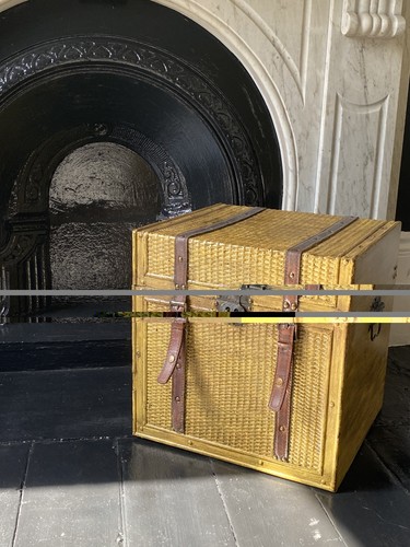 Wooden trunk storage chest box - storage,