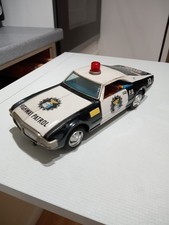 Vintage Taiyo Tin Plate Oldsmobile Highway Patrol Car.