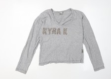 Kyra women grey t shirt - kyra, women's