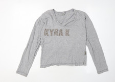 KYRA K Women's Grey T-Shirt