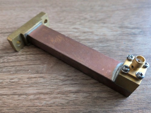 Bronze waveguide transition - waveguide,