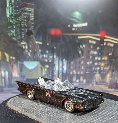 Batman batmobile hot wheels - batman,