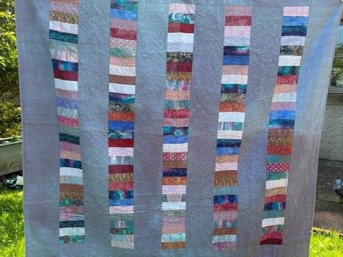 Handmade patchwork quilt - handmade,