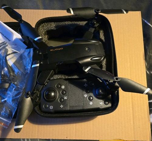 Drone with dual - with, camera,