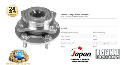 Front wheel bearing - 1x,