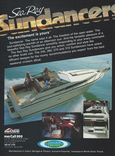 1983 sea ray - ray, sundancer