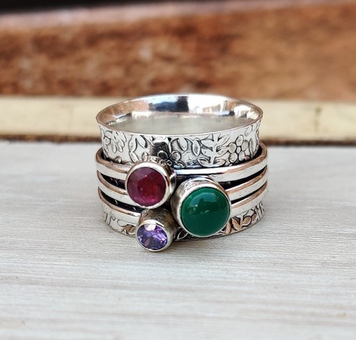 Green onyx ruby amethyst - onyx,