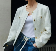 M&S Tweed Textured Boucle