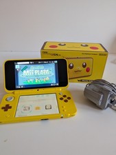 Nintendo 2DS XL Yellow Pikachu Ltd Edition Console Boxed With Charger - Pokémon 