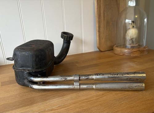 Nos vespa 150 twin tailpipe - gs,