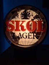 Large Vintage SKOL LAGER Font