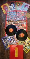 RARE BEATLES 1 ONE DOUBLE LP ALBUM + POSTER + 4 X PICS VINYL EXCELLENT COND !!