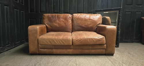 Halo seater leather sofa - seater,