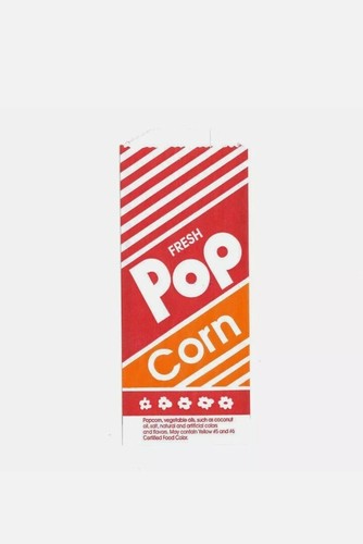 Popcorn paper bags - paper, 1oz