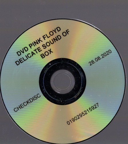 Pink floyd promo - pink, dvd