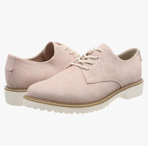 Marco tozzi dusky pink suede - pink,