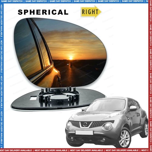 Right driver side - side, mirror