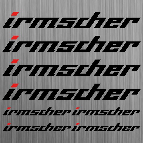 Irmscher sticker decal tuning - irmscher,