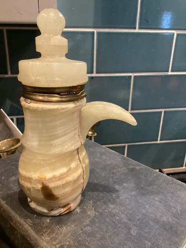 Real marble ewer - jug, in