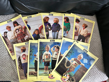 10 x Wendy Rosie and Jim Knitting Pattern Booklet