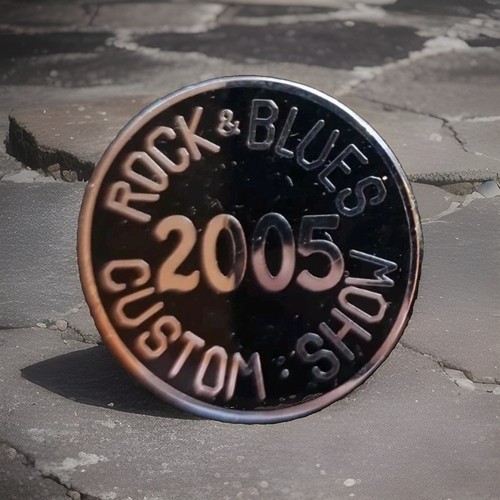Vintage biker pin - pin, badge,