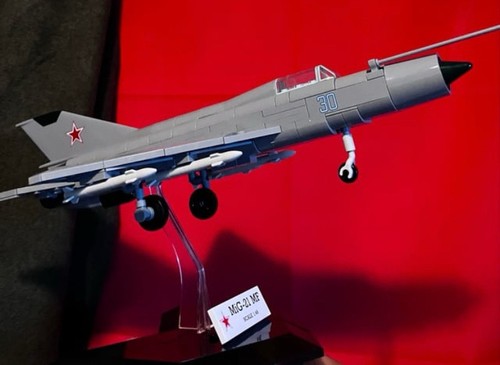 Cobi mig21 soviet russia model - mig21,