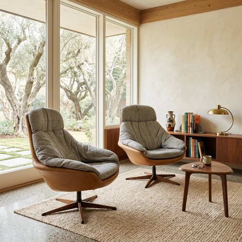 Vintage armchairs design - vintage,