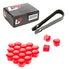 20x Wheel Rim Bolts Hex Caps
