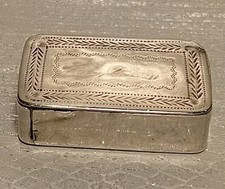 Solid Silver Miniature Pill