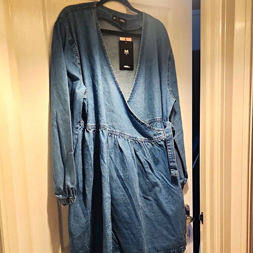 Mojo blue denim - wrap, dress