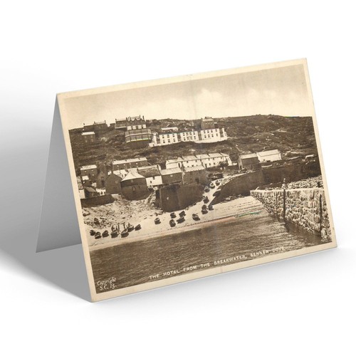 Notelet vintage cornwall - notelet,