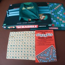 Original Scrabble Mattel Green