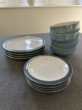 Denby Azure 12 Piece Dinner Set