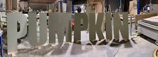 HUGE 100cm Wood Letters & Numbers Craft Extra Large Signs Home optional stands