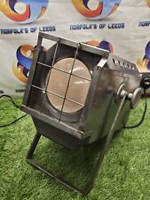 VINTAGE THEATRE STAGE FILM FLOOR LIGHT LAMP Chrome Industrial Look TV Retro M