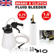 1L Brake & Clutch Bleeder Bleeding Vacuum Pump Kit Pneumatic Fluid Bottle Tool