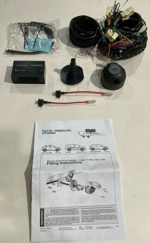 Pin dedicated towbar - 13, wiring