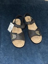 Pavers woman’s black sandal