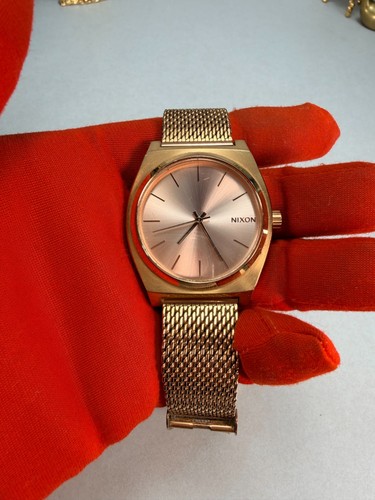 Nixon time teller rose - time,
