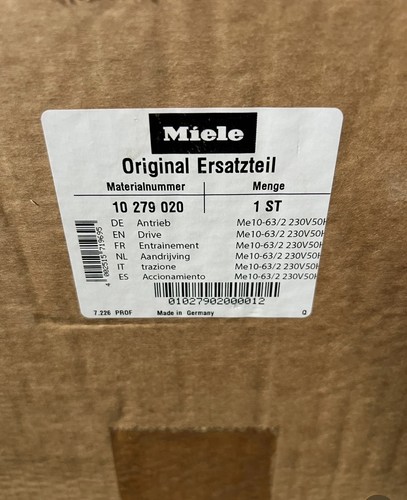 Miele drive motor for - drive,