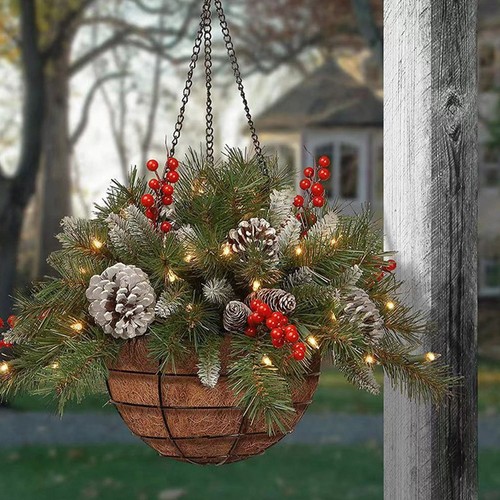 Artificial christmas holly - artificial,
