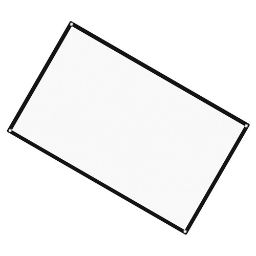 Outside projector screen - outside,