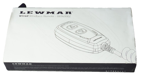 Lewmar button wired windlass - lewmar,