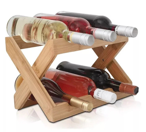 Pandagrip bamboo wine - wine, rack